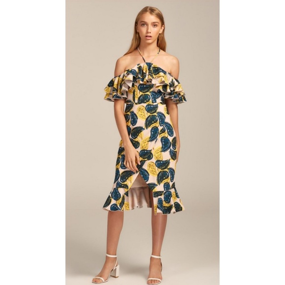 💐NWT💐C/meo CollectiveMidi Dress - Picture 2 of 5